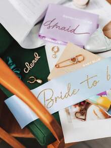 Écharpe de fête personnalisée, écharpe personnalisée avec logo et texte, écharpe de future mariée, écharpe de enterrement de vie de jeune fille, écharpe de concours d'anniversaire personnalisée, écharpe DIY, écharpe de mariée personnalisée, cadeau d'enterrement de vie de jeune fille, écharpe de future mariée, écharpe personnalisée, écharpe d'enterrement de vie de jeune fille, écharpe personnalisée, cadeau de fête, cadeau personnalisé, fête de mariage, cadeau, cadeau de proposition pour demoiselle d'honneur - Multicolore - Voir 8
