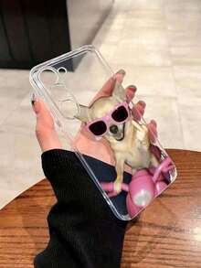 Funny And Ugly Monkey-Painted Phone Case, Shockproof And Transparent, Compatible With IPhone 16/11/16pro/16plus/16promax/16e/15Promax/13/14/12/XS/XR/7G/8P, Compatible With Samsung Galaxy 11/12Pro/12/12X/13Pro/14Pro/15Pro, Compatible With Redmi 10/9/Note9/12c/Note11pro/Note8Pro, Waterproof, Shockproof And Scratch-Resistant, International Version, Spring Birthday Gift - 款式 5(1 件) - 查看 2