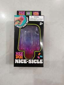 1pc Ice Cream Squeeze Toy, Stress Relief Toy, Suitable For All Ages, Autism, Office Workers, Students, Ideal Holiday Gift, Cute & Fun Gift, Suitable For Boys & Girls, Fun Party Favor Filler, Suitable For Various Festivals, Party Favors, Birthday Party Gifts, Office Stress Relief Toy, Fun Gift - Multicolor - View 9