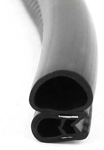 XMHF Car Rubber Sealing Sealed Strip Door Guard Buffer Protector Black 4pcs - White - View 3