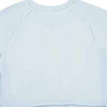 Áo thun nữ phản quang LI-NING, gấu áo xếp ly, thoáng khí, chất liệu thể thao ATSW466 - Màu xanh băng giá đầu tiên - Xem 9