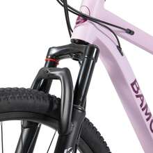 Hiland All-Terrain Mountain Bike (26/27.5 Inch) – Elegant MTB For Women & Men – 18-Speed Gears & V-Brakes – Attractive Colors - 紫色 - 查看 8