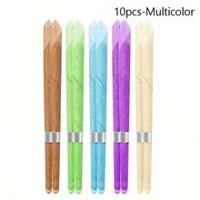 50/25/20/10/2pcs Ear Cleaning Sticks Set With Ear Candles, Flame Retardant Trays And Cleaning Sticks – Soft & Wax Removal Tools For Home Spa, Travel & Daily Hygiene - Multicolor - View 9