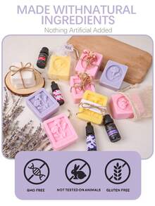 2kg 透明白色肥皂基底 DIY 手工皂製作套組，含工具、模具、香精、色素及其他 DIY 原料 - set - 查看 7
