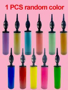 1/2/3pcs Hand-Held Balloon Pump Set, Dual-Direction Manual Balloon Pump - Party, Wedding, Birthday, Special Event Supplies/Balloon Inflation Tool, Convenient And Effortless/Inflator/Pump, Essential For Christmas, Halloween, New Year, Festivals, Random Color And Style - Multicolor - View 19