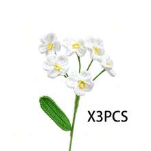 1/3/5 bông hoa hướng dương, hoa hồng, hoa tulip, hoa ly nhân tạo đan móc, hoa giả, hoa sống động như thật, trang trí bàn làm việc, trang trí tường, thích hợp làm quà sinh nhật, quà kỷ niệm, quà Ngày của Mẹ, quà Giáng sinh, trang trí sự kiện & nhà cửa, quà Ngày Valentine. - Nhiều màu - Xem 61