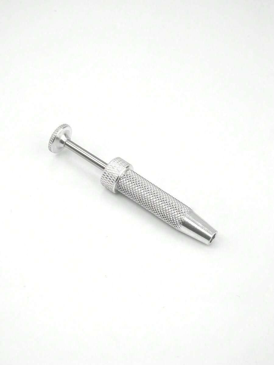 一套升级版14G/16G/18G/20G不锈钢穿刺工具套装 - 无螺纹锥形钳和球头夹,平底耳环穿刺器,适用于耳、鼻、肚脐、唇、眉等部位,专业DIY珠宝更换套装 - 銀色-升級版 - 查看 1