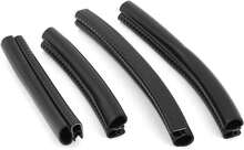 XMHF Car Rubber Sealing Sealed Strip Door Guard Buffer Protector Black 4pcs - White - View 1