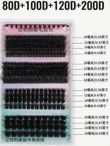 1pc Cat Eye False Eyelashes, Natural Long Transparent, Lengthens Eyelash Tips, Elongates Eye Shape, Naturally Extends Eye Corners, Transparent Eyelash Stem, Faux Mink False Eyelashes, Transparent Cat Eye False Eyelashes, Short And Soft New 3D Mink False Eyelashes, Creates Natural Makeup Effect, Eyelashes, False Eyelashes, Makeup Use. - Multicolor - View 10