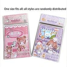 1 Set Creative DIY Quiet Book, Dress Up Dolls, Educational Handmade Paper Book, Toys For Children - Food & Daily Life - Multicolor - View 3