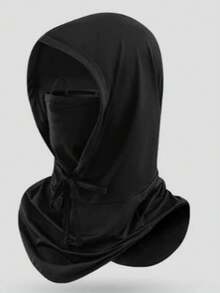 1 Buah Masker Wajah Luar Ruangan Pria dan Wanita, Perlindungan UV, Perlindungan Leher, Warna Polos, Bernapas, Cocok untuk Aktivitas Luar Ruangan Musim Panas, Pernikahan, Pakaian Kasual, Pesta, Topi Pelindung Matahari, Tersedia dalam 4 Warna - MultiWarna - View 11
