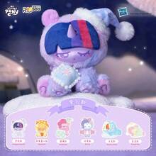 Hasbro 孩之宝小马宝莉晚安乙烯基毛绒挂件盲盒7英寸圣诞礼物、圣诞袜填充物、儿童玩具惊喜 - 彩色 - 查看 6