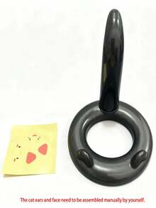 Creative Cat Shaped Phone Holder, Plastic Cartoon Cute Stand, Suitable For Watching Videos While Eating, Hands-Free Phone Stand, Can Be Placed Horizontally Or Vertically, Essential For Slouchy People - A - View 11