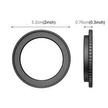 For Osmo Action 6 PULUZ Filter Holder Metal Protective Filter Frame (Black) - View 3
