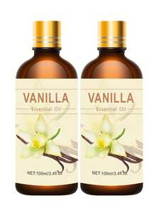 10/30/100ml Plant-Based Vanilla Essential Oil, Suitable For Humidifiers, Aromatherapy And Massage, Freshens Air And Removes Odors, Natural Fresh Scent - Vanilla Essential Oil - View 12