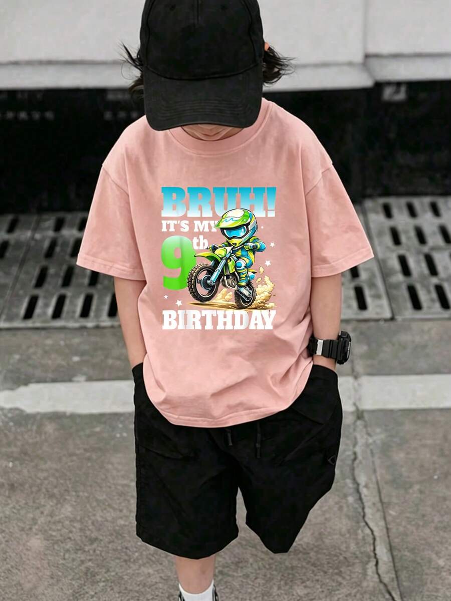 , It's My 9th Birthday T-Shirt For Kids - Pink - View 1
