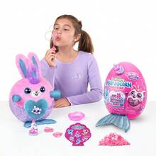 ZURU Rainbocorns Mermaidcorn, Mermaid Surprises Blind Box, Collectible Plush, Cuddle Plush Stuffed Animal, Surprise Egg, Stickers, Magic Sands & Bubble Mixture, For Girls 3+ Up (Random) - Multicolor - View 9