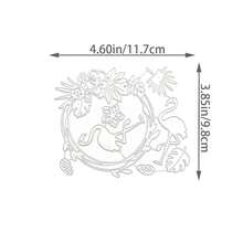 火紅金剛鳥金屬切割模具組－專業DIY剪貼簿模板、手工賀卡工具與節日手工裝飾套件 - DIY火烈鳥 - 查看 3