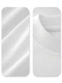 Camiseta de hombre con estampado de pulpo, algodón premium, corte holgado, estilo hip-hop urbano, cómoda, estampado llamativo, nuevo lanzamiento. - Blanco - Ver 4