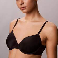 Calvin Klein Perfectly Fit Ultralight Lightly Lined Demi Bra QF8312 Underwear  Women  Bras + Bralettes - màu đen - Xem 1