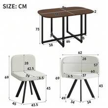 Dining Table & Chair Sets - Beige - View 2