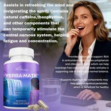 Miriyalyad Unsmoked Yerba Mate Herbal Supplement Capsules, 75mg Natural Caffeine Per Serving, 60 Count Adult Daily Dietary Supplement - 2PCS - 查看 6