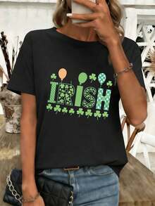 Women T-Shirts - Black - View 1