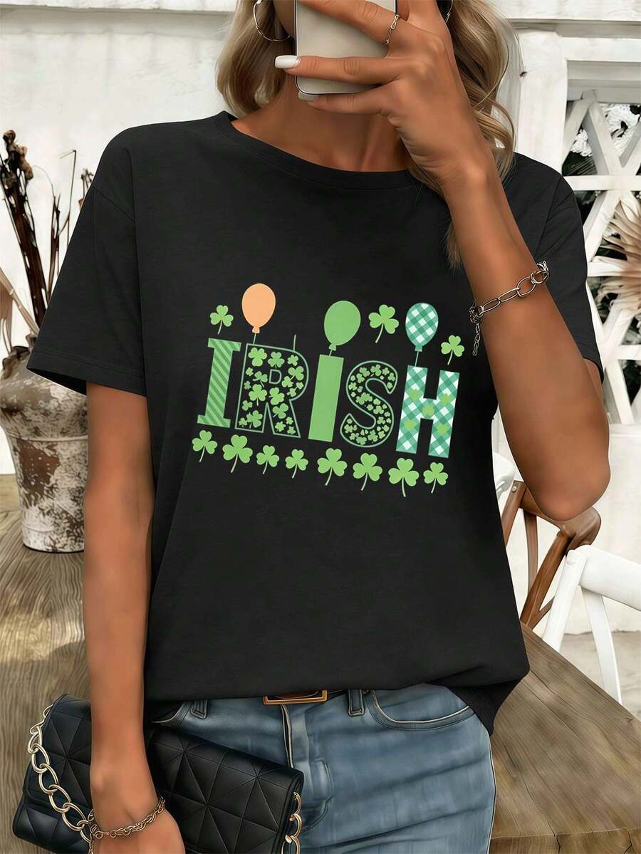 Women T-Shirts - Black - View 1