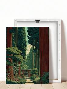 1 Peça Pôster de Ciclismo Japonês Vintage, Arte de Senhora Idosa em Floresta Verde, Impressão Botânica, Presente de Festival, Adequado para Quarto, Sala de Estar, Dormitório, Artes de Parede, Decoração de Parede, Decoração de Casa, Decoração de Quarto, Arte de Parede em Tela, Pôsteres, Arte de Parede com Moldura, Moldura Opcional - 1 peça - Visão 31