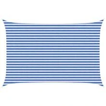 Toldo Vela Azul y Blanco 3 x 5 m HDPE - A - Ver 1