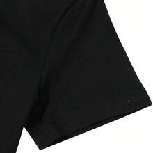Men's T-Shirts, Men's Clothing, Father's Day, Loose Fit Men's T-Shirts, T-Shirt Design With Christian Bible Verses In Spanish, With Lettering, Lightweight Short Sleeve, Round Neck, Leisure And Fitness Clothing, Comfortable, Breathable, Classic Cut. - 黑色 - 查看 3