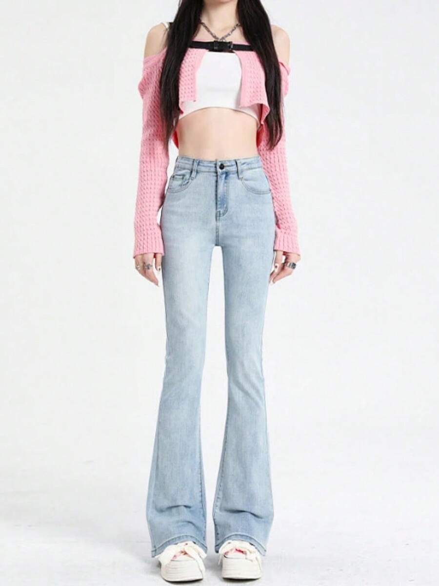 Women Pants - Baby Blue - View 1