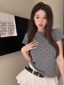 Women Tops - Grey - View 6