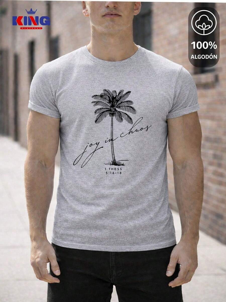King T-shirt Men T-Shirts - Light Grey - View 1