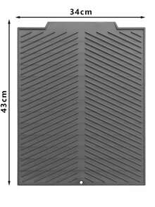 Foldable Kitchen Drying Mat, Dish Drying Rack, Sink Non-Slip Drying Mat, Heat Insulation, Shock Absorption, Sound Insulation, Heat Resistant Tabletop Mat, Foldable And Rollable For Easy Storage, Essential Kitchen Accessory, Kitchen Decor, Pot Holder, Multi-Purpose Drying Mat - Suitable For Kitchen, Dining Room, Sink, Washbasin. The Best Gift For Mother, Family, And Women. - Multicolor - View 13