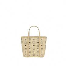 MCM Toni Visetos 女款刺繡 Logo 單肩斜跨包 - 米色MWPAATN04I8001 - 查看 5