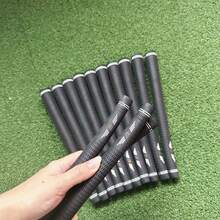 13pcs Golf Club Grips, Rubber & Wooden Shaft, Classic Universal Grip - Black - View 5