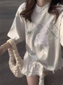 Women Tops - Grey - View 2