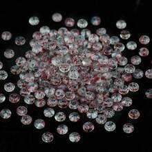 50pcs 3*6mm Multi-Color Shiny Lock Beads, Glass Seed Beads For DIY Jewelry Making, Handmade Beading Craft Supplies - DIY Fine Glitter  Buckle Beads - View 20