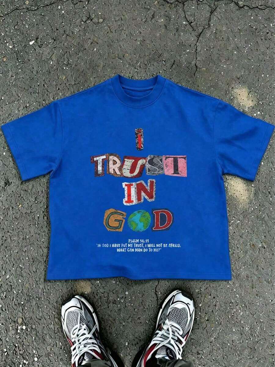 Ropa de algodón para adolescentes, camiseta con estampado de letras inspirada en Y2K - Cuello redondo casual, manga corta, lavable aáquina - Perfecta para primavera/verano/otoño, moda, ropa urbana, unisex, hombres, mujeres. - Burdeos - Ver 1