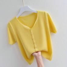 Women Lightweight Cardigans - Skin Powder - View 10