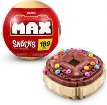 ZURU MAX Premium Snacks Building Bricks Collection (Hamburger) By Building Bricks For Teens, Adults And Collectors. Build, Collect And Display Your Collection Of Delicious Snacks! (Random) - Multicolor - View 6