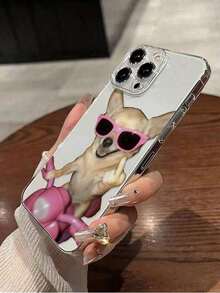 Funny And Ugly Monkey-Painted Phone Case, Shockproof And Transparent, Compatible With IPhone 16/11/16pro/16plus/16promax/16e/15Promax/13/14/12/XS/XR/7G/8P, Compatible With Samsung Galaxy 11/12Pro/12/12X/13Pro/14Pro/15Pro, Compatible With Redmi 10/9/Note9/12c/Note11pro/Note8Pro, Waterproof, Shockproof And Scratch-Resistant, International Version, Spring Birthday Gift - 款式 5(1 件) - 查看 6