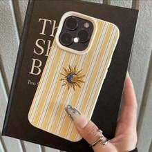11-Piece TPU Material Phone Case With Warm Little Sun Pattern And Smiling Expression, Compatible With IPhone/Phones, Spring - Style 11 (1 Unit) - View 2