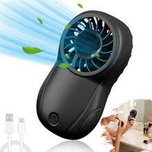 Portable Handheld Electric Fan, Brushless Motor Mini Cooling Fan For Outdoor & Daily Use - A - View 1