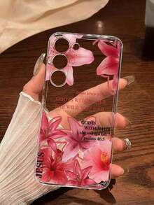 11-Piece Soft Watercolor Bindweed Flower Phone Case, Compatible With Huawei Honor, Compatible With Redmi, Compatible With Galaxy A04e/12/A13/A14/A34/A50/A52/A53/A54/S21/S22/S23/S24/S25/S25Ultra, 6A/7A/8A, 12T/13T, International Version, Not The Domestic Version - 款式 6(1 件) - 查看 8