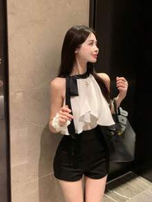 Women Tops - White - View 4
