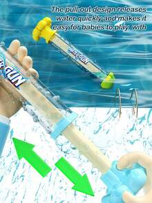 4pcs Pop-Up Firework Water Guns Toys, Suitable For Parties And Outdoor Play, Holiday Gifts - Multicolor - View 3