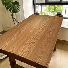 17.7英寸 x 118英寸浅橡木纹自粘墙纸,防水可移除台面贴纸,无残留自粘墙贴,适用于厨房橱柜、卧室家具、家居装饰 - 黃莉木 - 查看 4