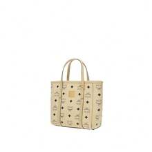 Mcm Toni Visetos Logo Embroidered Women's Shoulder Strap Crossbody Bag MWPAATN04I8001 - 米色MWPAATN04I8001 - 查看 3